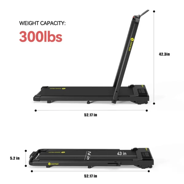 DeerRun A5 Pro Smart 2 in 1 Folding Treadmill – Bild 10